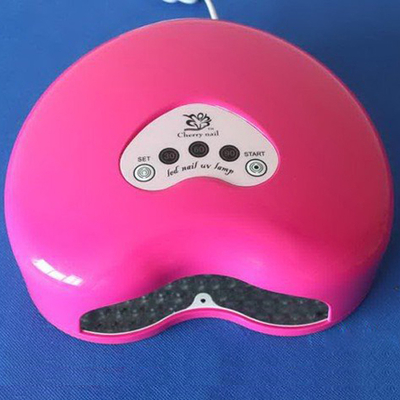12W LED Nail UV Lamp &gt;35000 Hours Using LED Method Of Three - In - One Gel