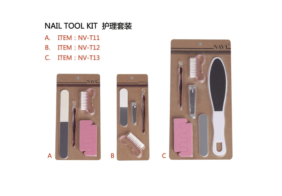 Home Nail Manicure Tool Kit , Nail File Cutter Buffer Set for girls