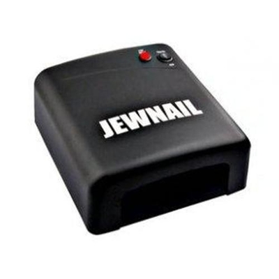 Black Safer Home Use 36W UV Nail Lamps With 20
