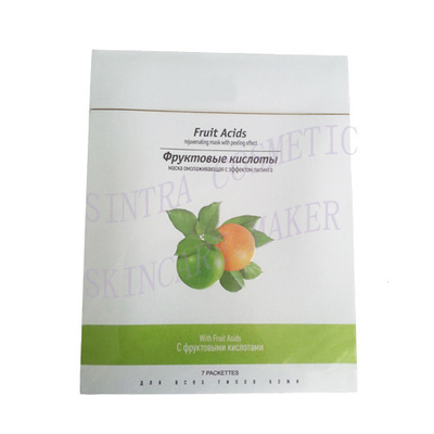Natural Fruit Acids Moisturizing Facial Mask For Blemishes Removing MM-02