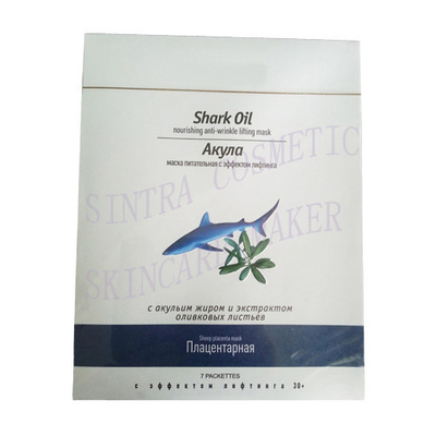 Shark Oil Moisturizing Facial Mask , Nourishing Anti Wrinkle Lifting Mask MM-03