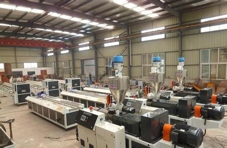 ماشین اکستروژن پلاستیکی ورق WPC ، اکسترودر پیچ دوقلو مخروطی