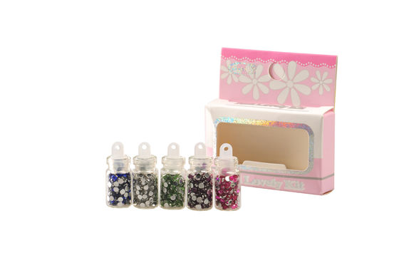 Trendy 3D Nail Art Decorations Glitter Rhinestones / Metel Bead / Stone