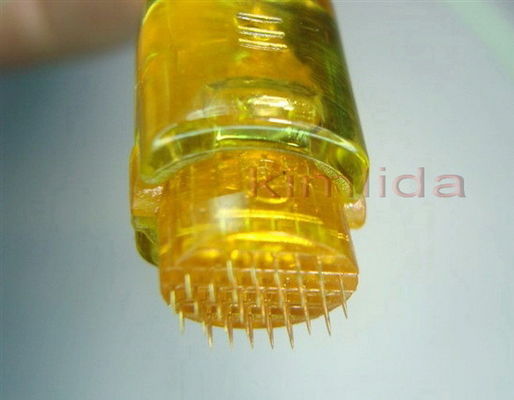 Titanium 35 needles derma stamp derma wand face roller for Facial skin care