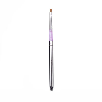 Striping Brush Nail Art Tool Metal Handle 4 sizes Marten , UV Nail Brushes