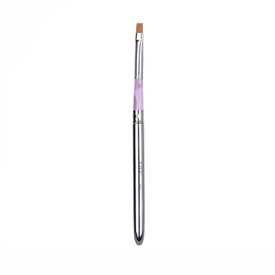 Striping Brush Nail Art Tool Metal Handle 4 sizes Marten , UV Nail Brushes