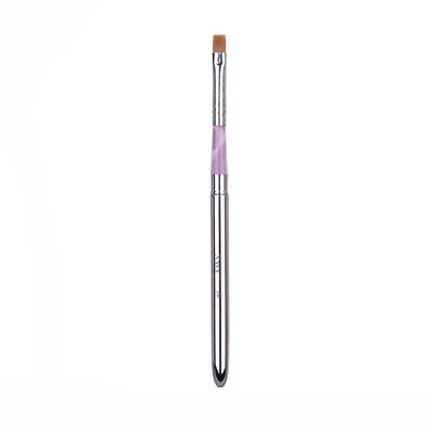 Striping Brush Nail Art Tool Metal Handle 4 sizes Marten , UV Nail Brushes