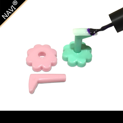Small Nail Art Tools Pink Green Nail Art Practice Frame for DIY faise nail tips