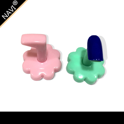 Small Nail Art Tools Pink Green Nail Art Practice Frame for DIY faise nail tips